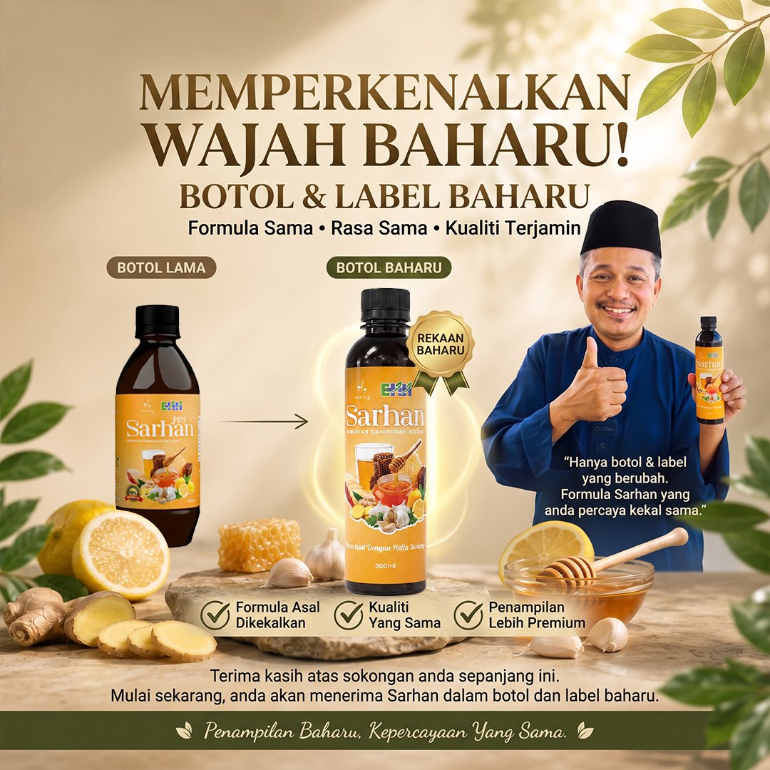 Jus Sarhan Botol Baharu